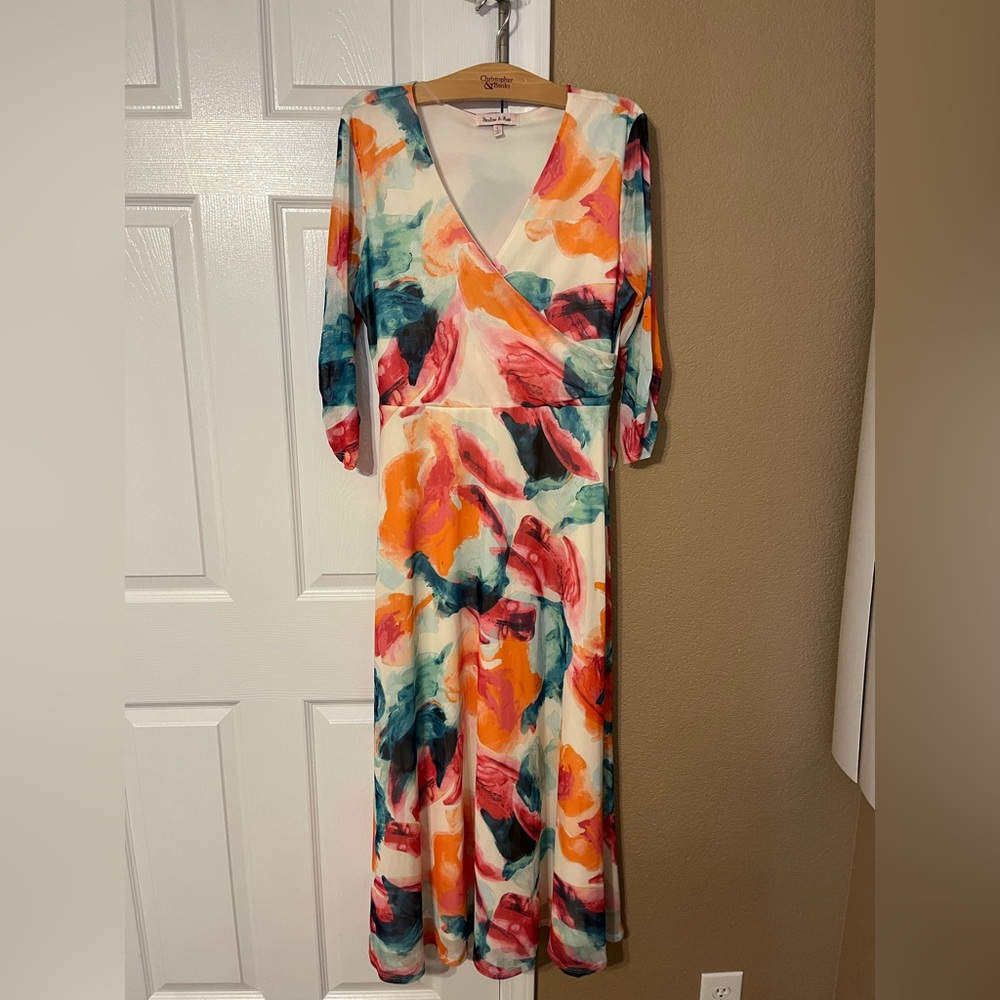 Maxi wrap dress